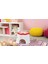 Mark Kids Kaydırmaz Tabanlı Çocuk Taburesi, Pati Desenli, Kırmızı 1