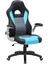 Oyuncu, Yüksek Sırtlı, Ofis Koltuğu, Yüksekliği Ayarlanabilir, Katlanabilir Kolçaklar, Sallanan Fonksiyon, Oyuncular Için, Siyah/gri/mavi, OBG28BU, 70X70X(116-126) 1
