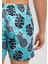 Baskılı Yeşil Deniz Şortu 0911474-71496 11