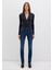 Mona Gold Klasik Vintage Koyu Mavi Jean Pantolon 1049787784 11