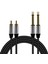 LD398 2x 6.3 mm Mono Erkek - 2x Rca Erkek 1.5 Metre Kablo 1