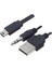 PM-33320 USB Aux To Mini USB - 5 Pin Kablo 40CM (Müzik Kutusu - Ses Bombası Kablosu) 1