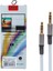 PM-3779 Beyaz 3.5 mm Erkek/erkek 115 cm Stereo Aux Kablo 2
