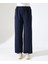 Kadın Beli Lastikli Yün Viskon Büyük Beden Pantolon 5