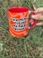 Senin Memen Küçük Ama Kalbin Büyük Kupa Kaliteli Porselen Premium Mug 3
