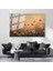 Cam Yatay Duvar Tablosu Cam Cicek BAHCESI33 Ev Ofis Salon Modern Duvar Tablosu 1