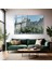 Cam Yatay Duvar Tablosu Cam Sehir Manzarasi Ev Ofis Salon Modern Duvar Tablosu 3