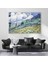 Cam Yatay Duvar Tablosu Cam Soyut Manzara1 Ev Ofis Salon Modern Duvar Tablosu 1