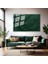 Cam Yatay Duvar Tablosu Cam Yesil Cizgiler2 Ev Ofis Salon Modern Duvar Tablosu 3