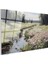 Cam Yatay Duvar Tablosu Cam Yesil Doga Manzarasi2 Ev Ofis Salon Modern Duvar Tablosu 2