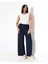 Kadın Beli Lastikli Yün Viskon Büyük Beden Pantolon 4