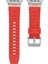 Apple Watch Series 10 46MM/ULTRA 2/ultra 49MM/9 8 7 45MM/SE (2023) Se (2022) Se 6 5 4 44MM/3 2 1 42MM Için Sıvı Silikon Kayış - Kırmızı (Yurt Dışından) 2