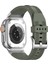 Apple Watch Series 10 46MM/ULTRA 2/ultra 49MM/9 8 7 45MM/SE (2023) Se (2022) Se 6 5 4 44MM/3 2 1 42MM - Orman Yeşili Için Spor Sıvı Silikon Kayış (Yurt Dışından) 1