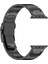 Apple Watch Series 10 42MM/9 8 7 41MM/SE (2023) Se (2022) Se 6 5 4 40MM/3 2 1 38MM Saat Kayışı 5 Boncuklu Titanyum Alaşımlı Bilezik-Siyah (Yurt Dışından) 3