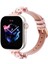 Apple Watch Series 10 42MM/9 8 7 41MM/SE (2023) Se (2022) Se 6 5 4 40MM/3 2 1 38MM Saat Kayışı - Gül Altın/pembe (Yurt Dışından) 4