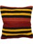 El Dokuma Kilim Kırlent Yastık Kılıfı 0225 - Yeni - Çok Renkli 2