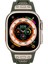 Apple Watch 10 46MM/ULTRA 2/ultra 49MM/9 8 7 45MM/SE (2023) Se (2022) Se 6 5 4 44MM/3 2 1 42MM Petek Saat Kayışı - Ordu Yeşili + Titanyum (Yurt Dışından) 3