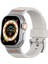 Apple Watch Series 10 46MM/ULTRA 2/ultra 49MM/9 8 7 45MM/SE (2023) Se (2022) Se 6 5 4 44MM/3 2 1 42MM-STARLIGHT Için Sıvı Silikon Kayış (Yurt Dışından) 3