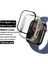 Apple Watch Series 10 46MM Kılıf Için Imak Temperli Cam Filmli Tam Koruma Entegre Watch Pc Kılıfı - Titanyum Altın (Yurt Dışından) 3