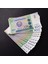 3996368F5774087535 1997 Özbekistan 200SOM Çil 100ADET 1 Deste Eski Kağıt Para 2