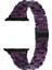 Apple Watch Series 10 42MM/9 8 7 41MM/6 5 4 Se Se (2022) Se (2023) 40MM/3 2 1 38MM Için Reçine Saat Kayışı Değişimi - Koyu Mor Karışımı (Yurt Dışından) 1