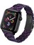 Apple Watch Series 10 42MM/9 8 7 41MM/6 5 4 Se Se (2022) Se (2023) 40MM/3 2 1 38MM Için Reçine Saat Kayışı Değişimi - Koyu Mor Karışımı (Yurt Dışından) 2