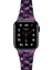 Apple Watch Series 10 42MM/9 8 7 41MM/6 5 4 Se Se (2022) Se (2023) 40MM/3 2 1 38MM Için Reçine Saat Kayışı Değişimi - Koyu Mor Karışımı (Yurt Dışından) 3