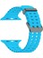 Apple Watch Series 10 46MM/ULTRA 2 Ultra 49MM/SERIES 9 8 7 45MM/SE (2023) Se (2022) Se 6 5 4 44MM/3 2 1 42MM Için Silikon Kayış - Gök Mavisi (Yurt Dışından) 5