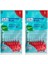 Tepe Interdental Brush Arayüz Fırçası Kırmızı 0.5 mm 8 Li x 2 Adet 1