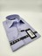 Slimfit Mavi Lila Erkek Gömlek Pamuk Polyester Dar Kesim Yapısıyla AS0111-04 4