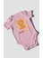 Yavru Aslan Baskılı Bebek Zıbını – Çıtçıtlı Body 8 Renk | %100 Pamuk Kısa Kol 3