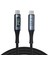 240W USB 4.0 Kablosu, LED Ekranlı, Tunderbolt 40GBPS 8K@60Hz Pd Tip C Kablosu, USB C - USB C Erkek - Erkek Kablo Kablosu Bilgisayar Type-C Laptop Pad Hub Için 1 Metre ZR850 1