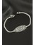 Oval Zirkon Taşlı Çocuk Bileklik 16 cm 1