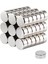 100 Adet 8X3MM Yuvarlak Neodyum Mıknatıs Güçlü Nikel Kaplamalı Kaliteli Dayanıklı Magnet 1