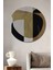 Soyut Sanat Dekoratif Ahşap Mdf Ev/işyeri Duvar Tablo Yuvarlak Ev/işyeri Duvar Tablo 1