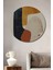 Modern Minimalist Soyut Ahşap Mdf Dekoratif Ev/işyeri Duvar Tablo Yuvarlak Ev/işyeri Duvar Tablo 1