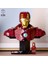 | Iron Man Mk4 Büstü 76327, Yetişkin Kadınlar ve Erkekler Için Baskılı Bir Isim Levhası ve Iron Man Minifigürü Içeren Model Yapım Seti, Hediye Fikri (436 Parça) 2