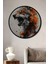 Çerçeve Görünümlü Asil Kurt Dekoratif Ahşap Mdf Işyeri Duvar Tablo Yuvarlak Işyeri Duvar Tablo 1