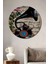 Retro Gramofon Gül Ahşap Mdf Dekoratif Ev/işyeri Duvar Tablo Yuvarlak Ev/işyeri Duvar Tablo 1