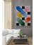 Renkli Geometrik Soyut Ahşap Mdf Dekoratif Ev/işyeri Duvar Tablo Dikdörtgen Ev/işyeri Duvar Tablo 1
