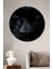Güçlü Kara Panter Ahşap Mdf Dekoratif Ev/işyeri Duvar Tablo Yuvarlak Ev/işyeri Duvar Tablo 1
