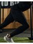 2'li Siyah Body + Uzun Pro Tayt-Spor -Fitness-Gym-Koşu-Futbol-Antrenman Alt Üst 2'li Set 5