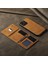 Xiaomi Redmi Note 14 Uyumlu Kılıf Zebana 2in1 Elite Class Cüzdanlı Deri Kılıf Kahverengi 5