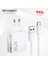 Tcl Uyumlu 67W Turbo Şarj Adaptörü Seti | Type-C Hızlı Şarj & Akıllı Voltaj Koruma 1