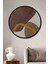 Çerçeve Görünümlü Modern Soyut Sanat Ahşap Mdf Dekoratif Ev Duvar Tablo Yuvarlak Ev Duvar Tablo 1