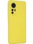 Xiaomi Mi 12 Kılıf Nano Içi Kadife Silikon - Sarı 3