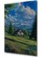 Dağ Evinde Huzurlu Ahşap Mdf Dekoratif Ev/işyeri Duvar Tablo Dikdörtgen Ev/işyeri Duvar Tablo 2