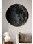 Ayın Gizemi Dekoratif Ahşap Mdf Ev/işyeri Duvar Tablo Yuvarlak Ev/işyeri Duvar Tablo 1