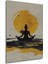 Yoga Meditasyon Güneşi Dekoratif Ahşap Mdf Ev/işyeri Duvar Tablo Dikdörtgen Ev/işyeri Duvar Tablo 3