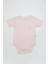 Baby Organik Natural Basic Style Yarım Kol Body BS17103 Pembe 1